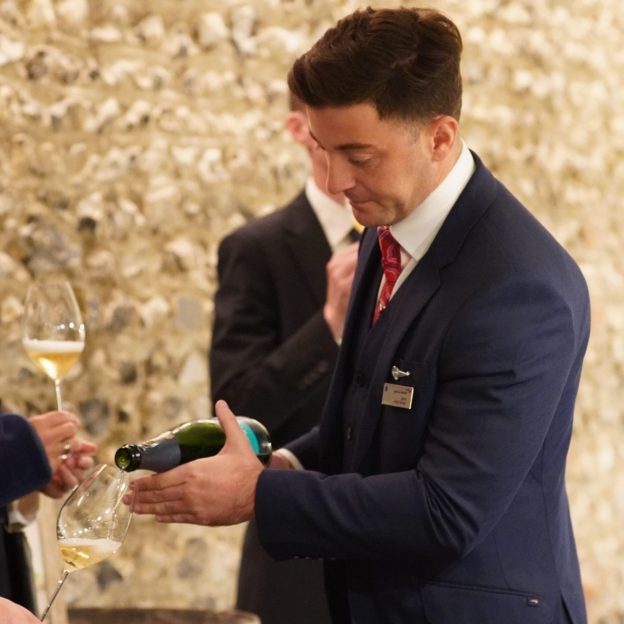 British Airways select Wiston Estate English Sparkling Wine onboard Club World.