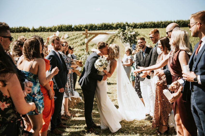 Wedding venue at Wiston Estate, West Sussex