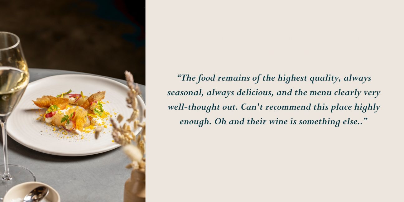 chalk restaurant review, west sussex