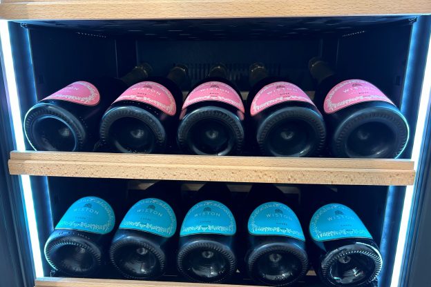 Wiston Estate English Sparkling Wine, made in West Sussex. 