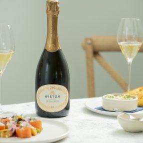 Wiston Estate Blanc de blancs 2018 vintage, english sparkling wine
