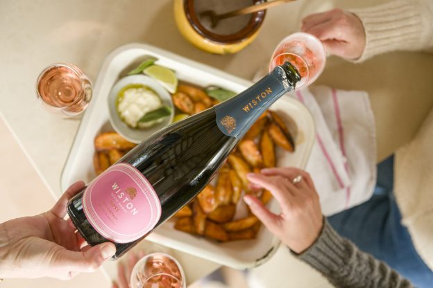 Wiston Estate English Sparkling Rose NV