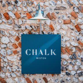Chalk courtyard nibbles and drinks
